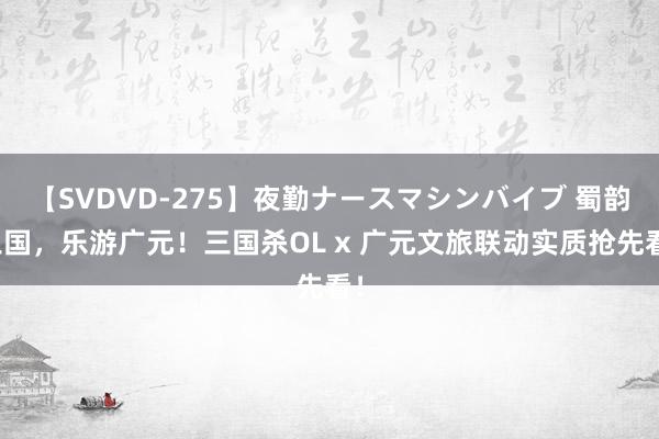 【SVDVD-275】夜勤ナースマシンバイブ 蜀韵三国，乐游广元！三国杀OL x 广元文旅联动实质抢先看！